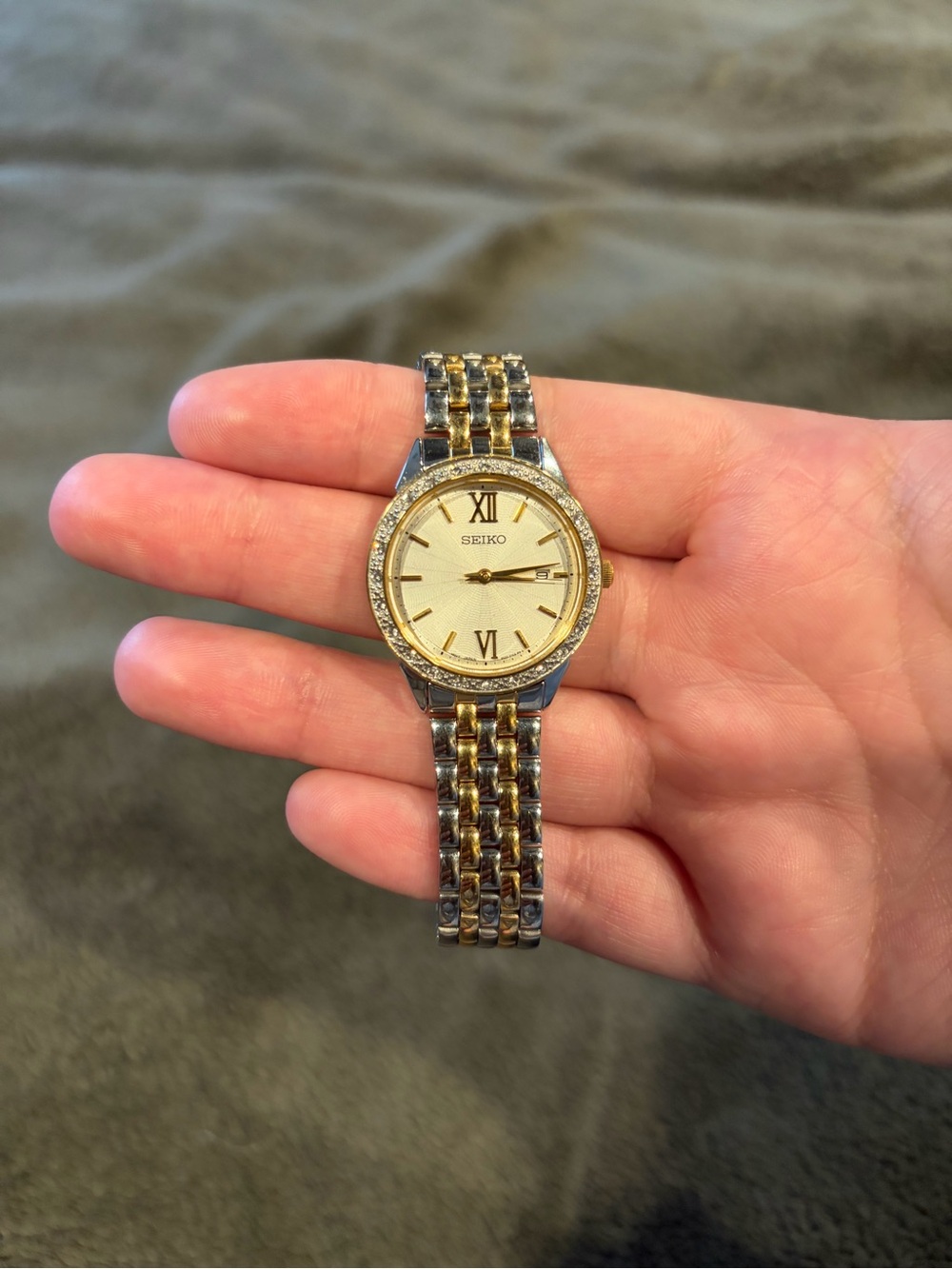 Seiko Two Tone Watch